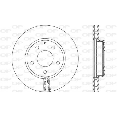 Jeu de 2 disques de frein...
