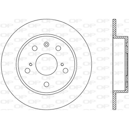 Jeu de 2 disques de frein...
