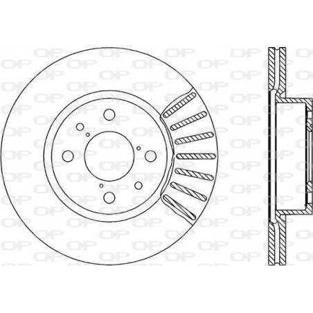 Jeu de 2 disques de frein...