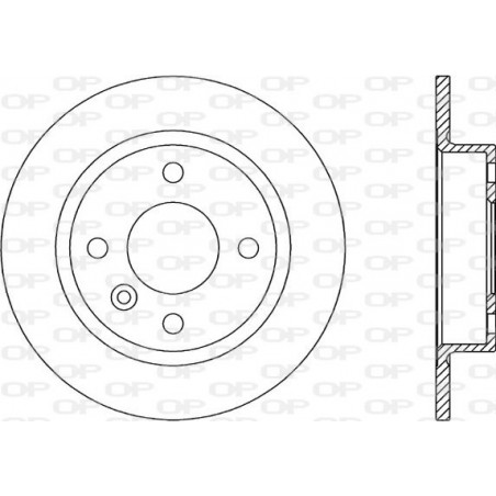 Jeu de 2 disques de frein...