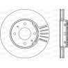 Jeu de 2 disques de frein OPEN PARTS