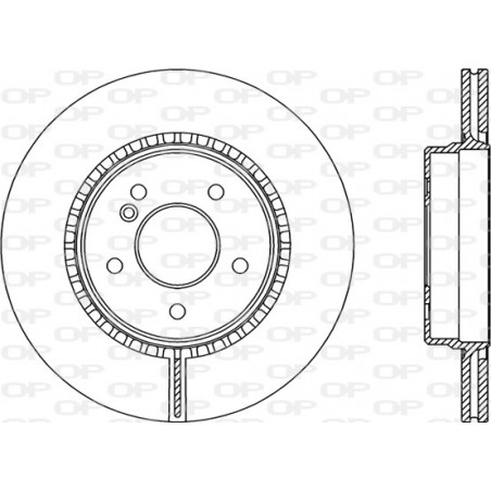 Jeu de 2 disques de frein...