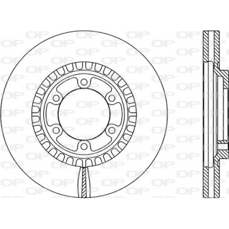 Jeu de 2 disques de frein...