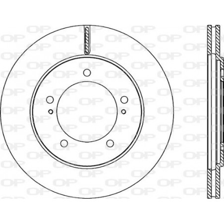 Jeu de 2 disques de frein...