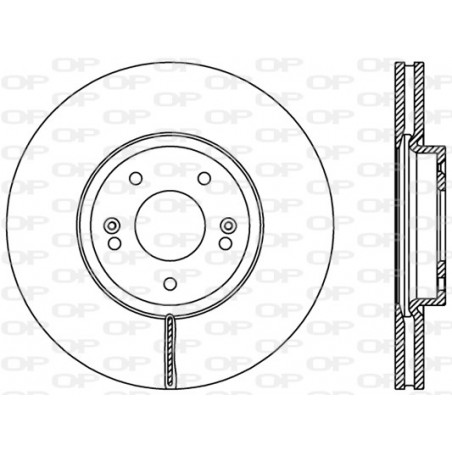 Jeu de 2 disques de frein...