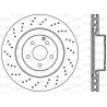Jeu de 2 disques de frein OPEN PARTS