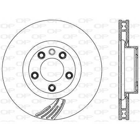 Jeu de 2 disques de frein...