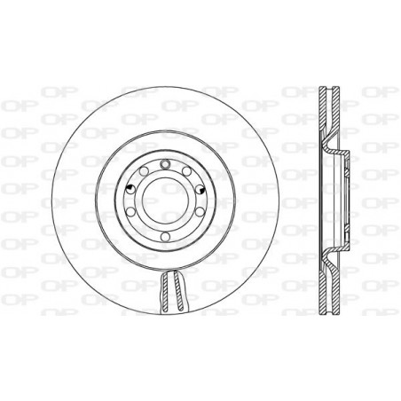 Jeu de 2 disques de frein...