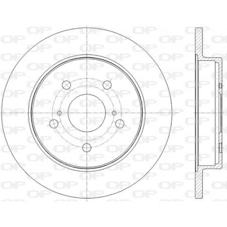 Jeu de 2 disques de frein...