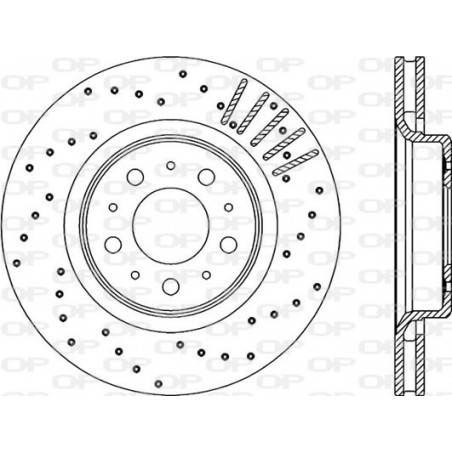 Jeu de 2 disques de frein...