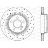 Jeu de 2 disques de frein OPEN PARTS