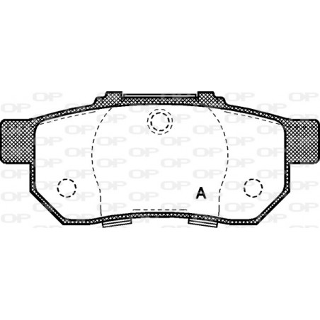 Jeu de quatre plaquettes de...