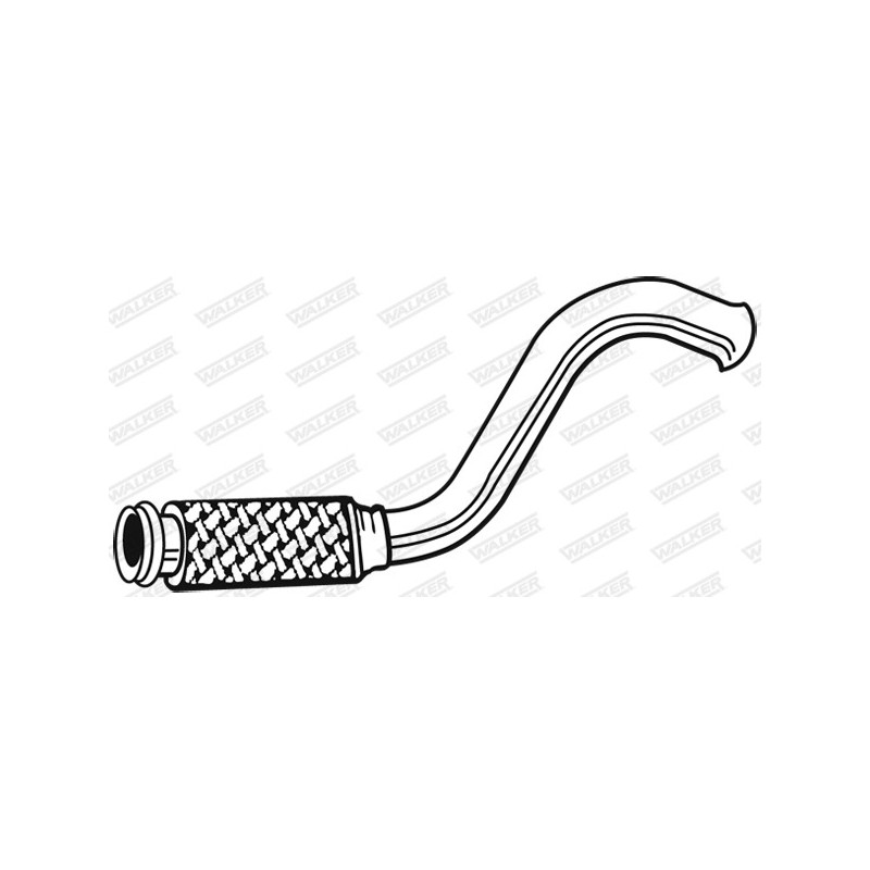 Tuyau d'échappement WALKER
