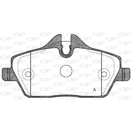 Jeu de quatre plaquettes de...