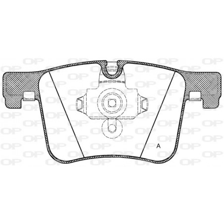 Jeu de quatre plaquettes de...