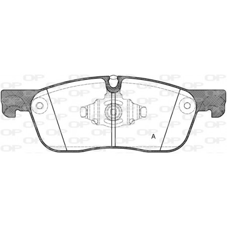 Jeu de quatre plaquettes de...