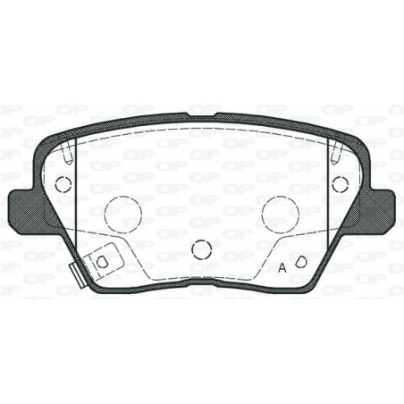 Jeu de quatre plaquettes de...