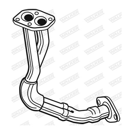 Tuyau d'échappement WALKER