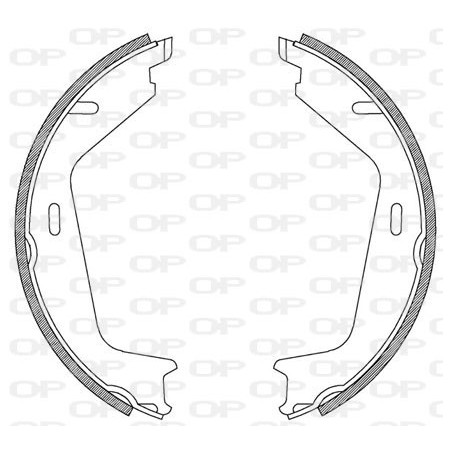 Jeu de mâchoires de frein...