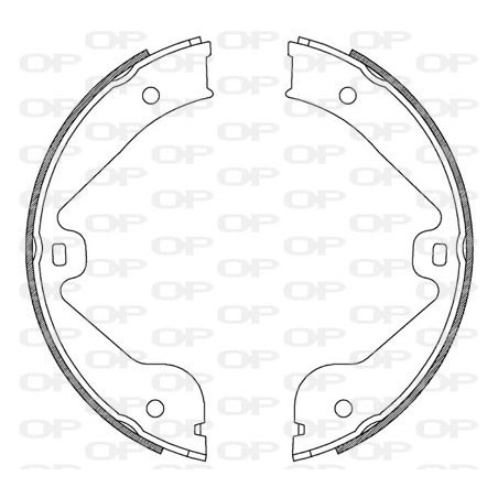 Jeu de mâchoires de frein...
