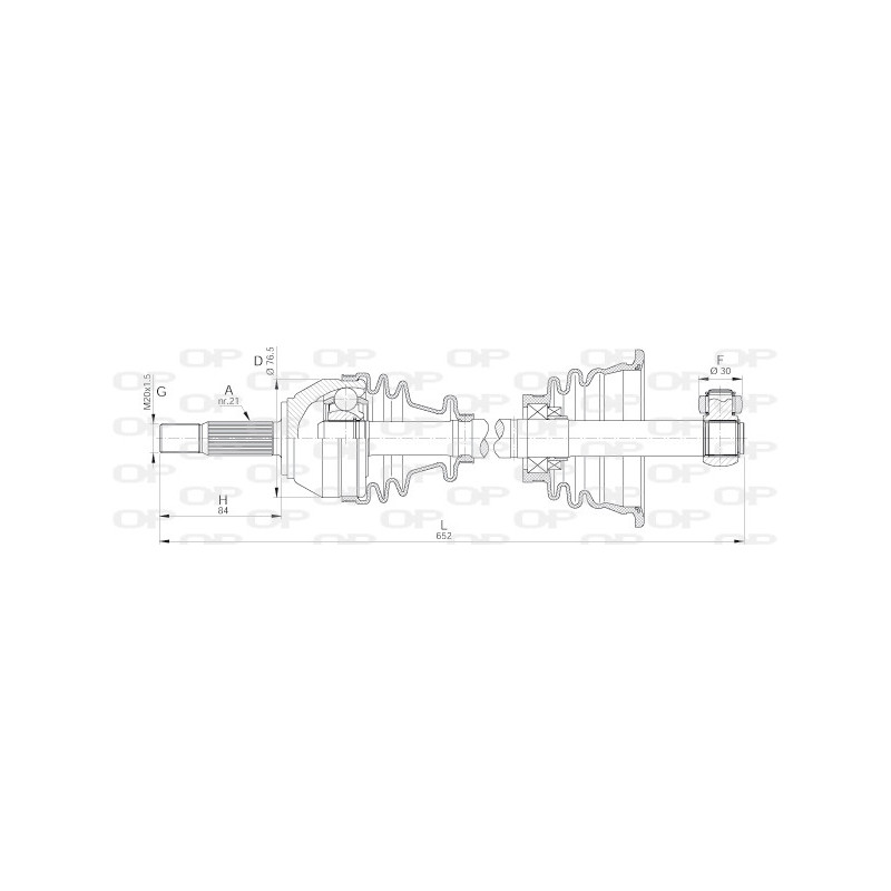 Cardan OPEN PARTS