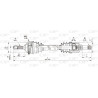 Cardan OPEN PARTS