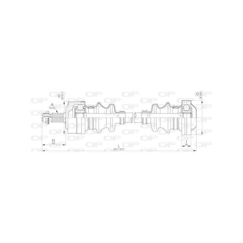 Cardan OPEN PARTS