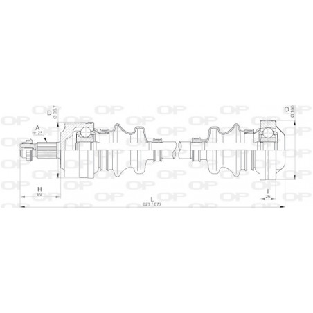 Cardan OPEN PARTS