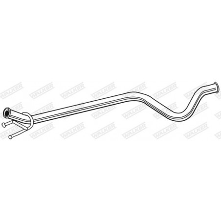 Tuyau d'échappement WALKER