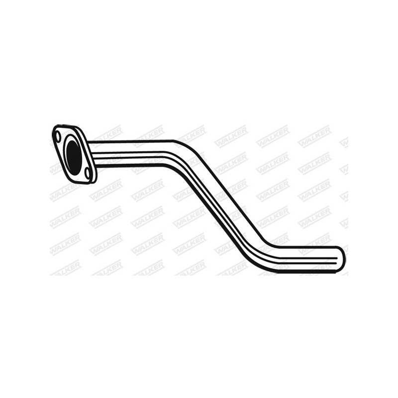 Tuyau d'échappement WALKER