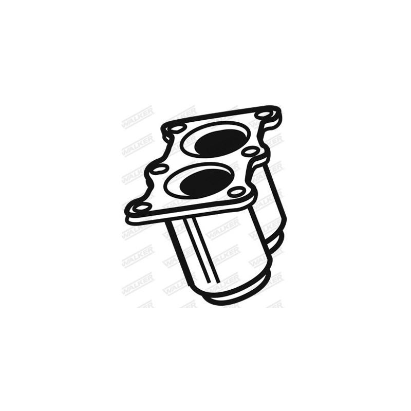 Tube ondulé (système d'échappement) WALKER