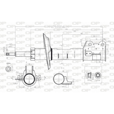 Amortisseur (à l'unité)...