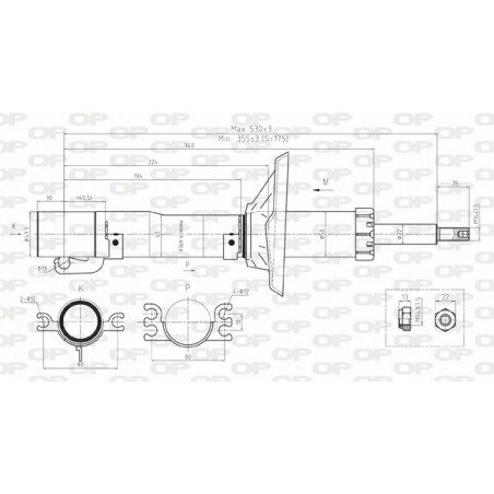 Amortisseur (à l'unité)...