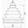 Jeu de joints-soufflets (Cardan) OPEN PARTS