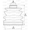 Jeu de joints-soufflets (Cardan) OPEN PARTS