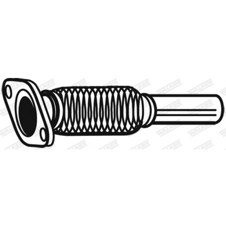 Tuyau d'échappement WALKER