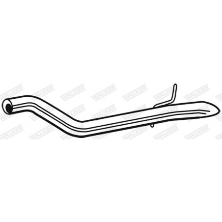 Tuyau d'échappement WALKER