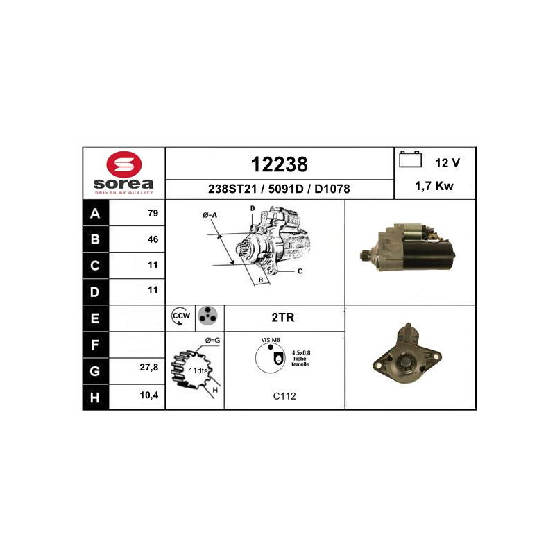 Démarreur EAI