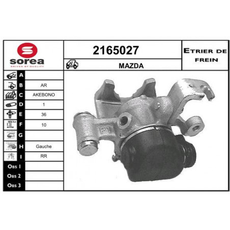Étrier de frein EAI