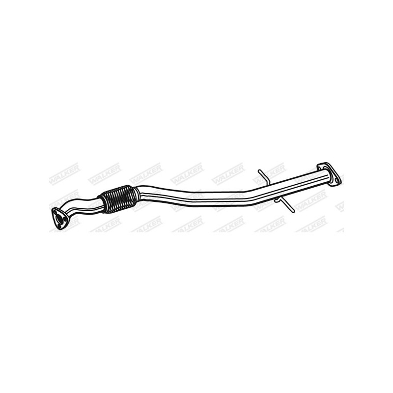 Tuyau d'échappement WALKER