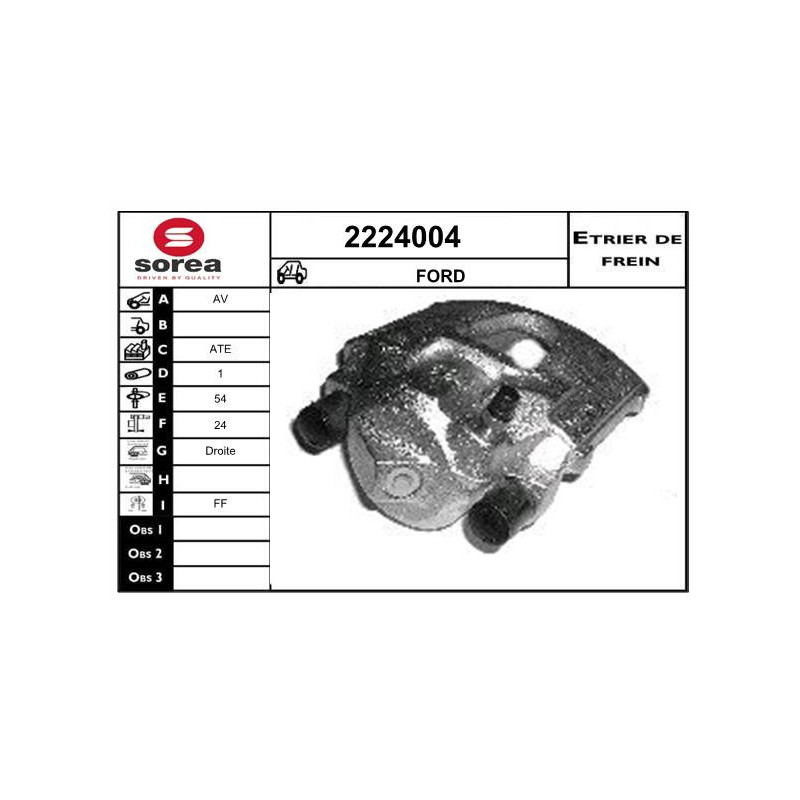 Étrier de frein EAI