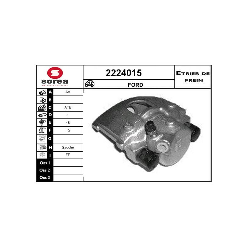 Étrier de frein EAI