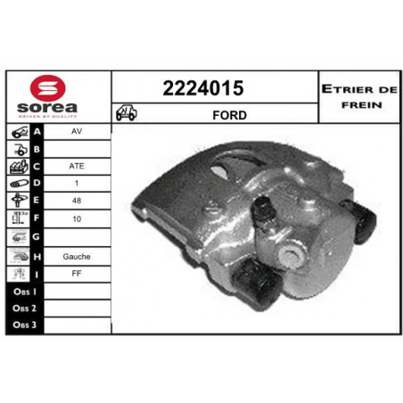 Étrier de frein EAI