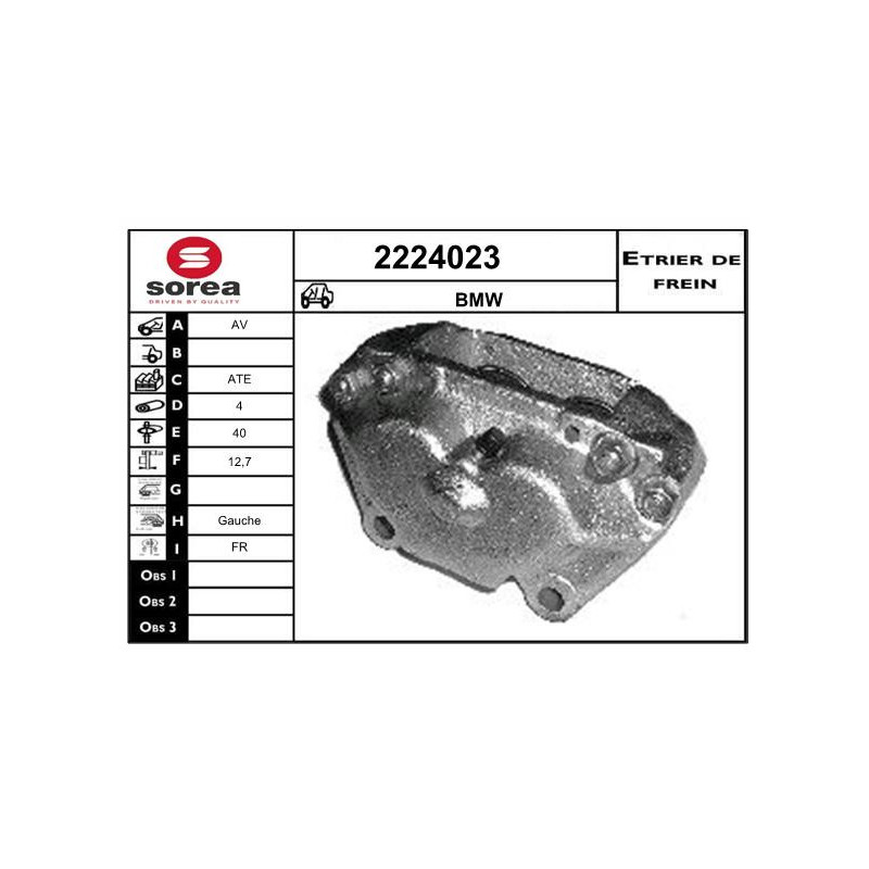 Étrier de frein EAI