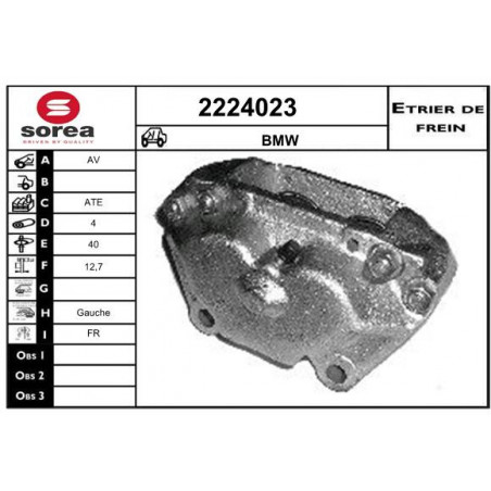 Étrier de frein EAI