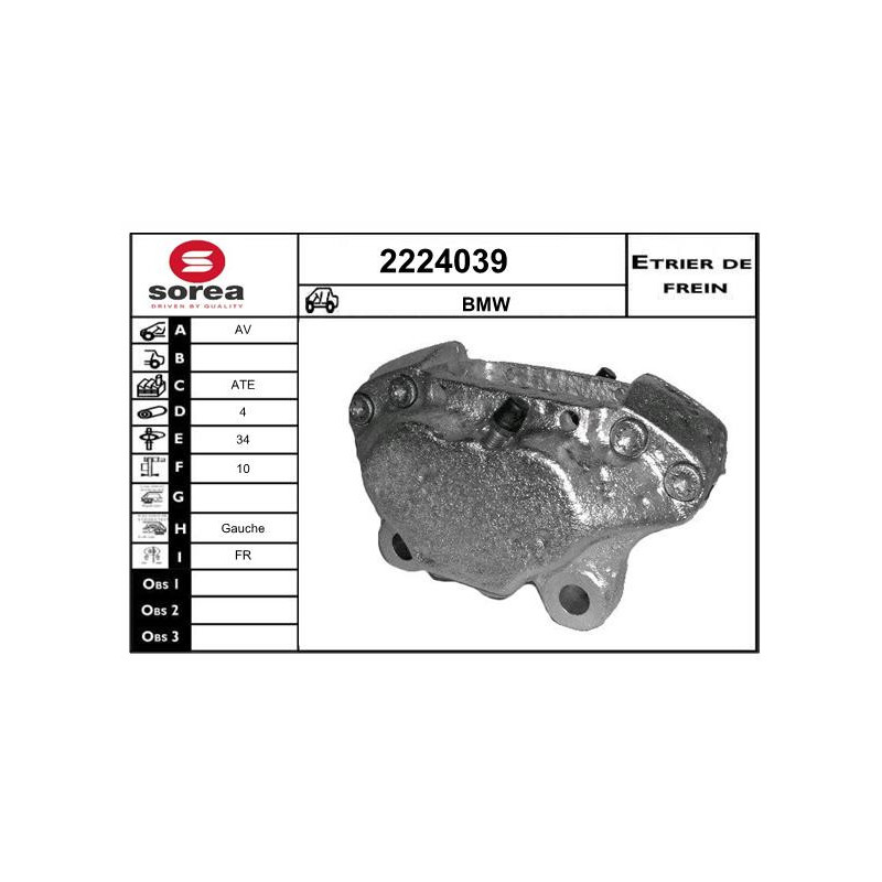 Étrier de frein EAI