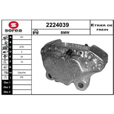 Étrier de frein EAI