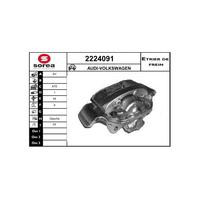 Étrier de frein EAI