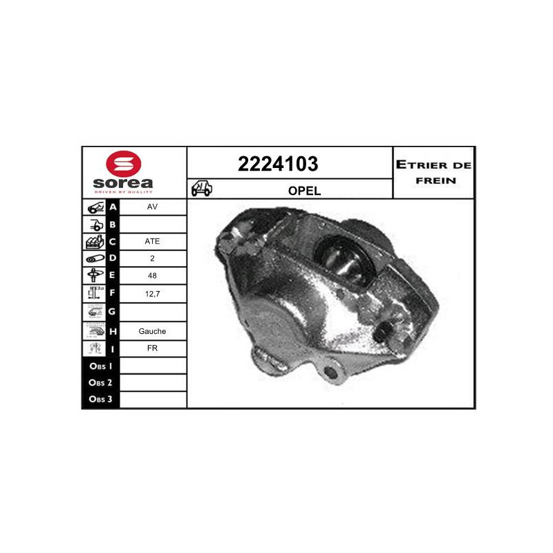 Étrier de frein EAI