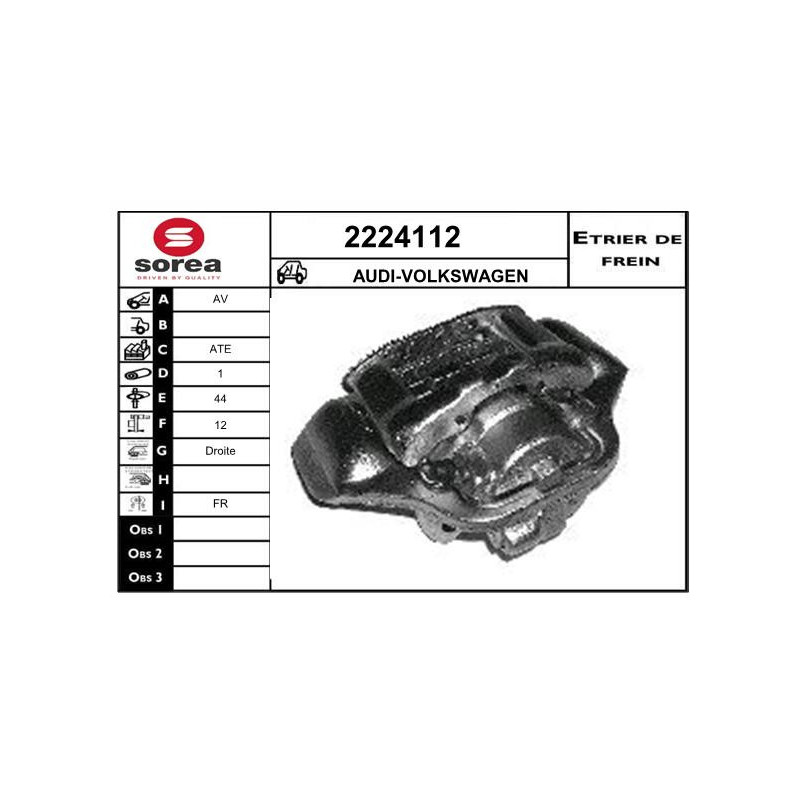 Étrier de frein EAI